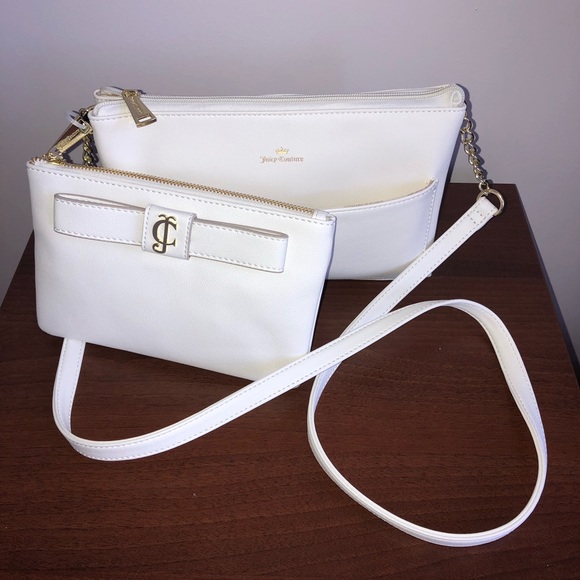 ❌SOLD❌ NWT || Juicy Couture White ‘Peek A Bow’ Bag - Picture 2 of 3